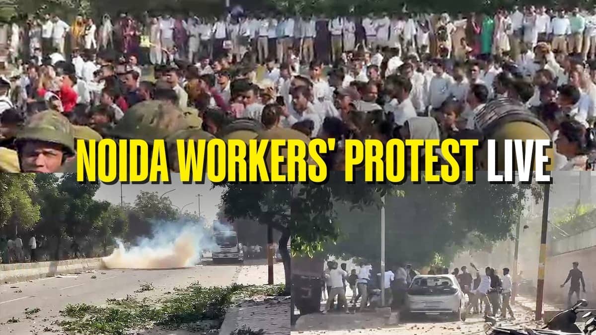 Noida Workers’ Protest LIVE: Salary Hike Protest Turns Violent, Protesters Block Delhi-Meerut Expressway