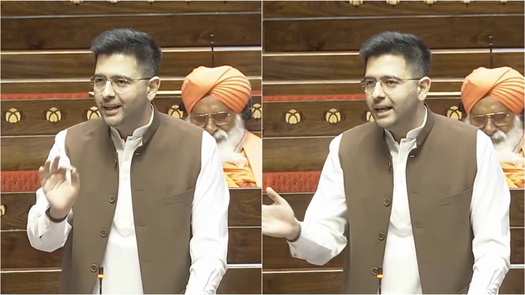 ‘Removed But Present’: Raghav Chadha Mocks AAP Over Ashok Mittal’s Absence In Rajya Sabha | WATCH