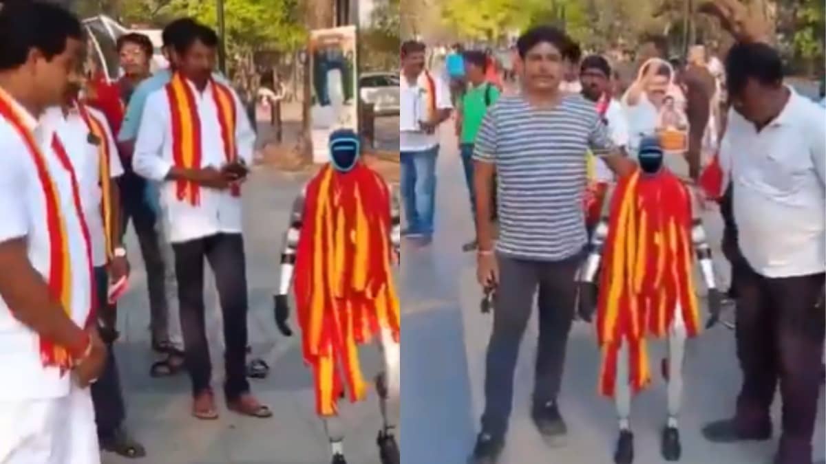 After Vijay’s 3D Hologram, TVK’s Robot Steals The Spotlight In Coimbatore Campaign | Watch