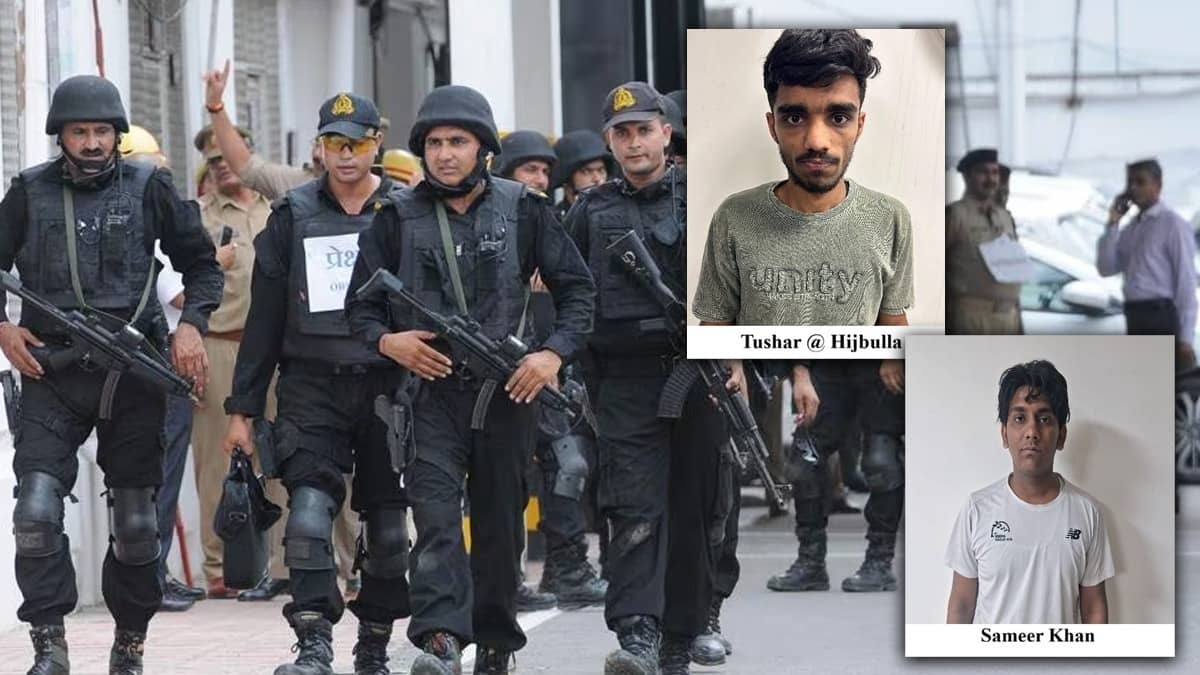 UP Anti-Terror Squad Busts ISI-linked Terror Module; Two Operatives Arrested in Noida
