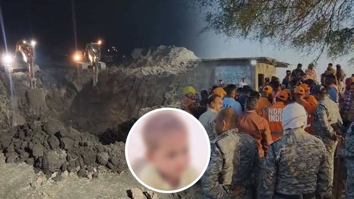 3-Year-Old Toddler Trapped In Ujjain’s Borewell, Emergency Teams Scramble for Rescue