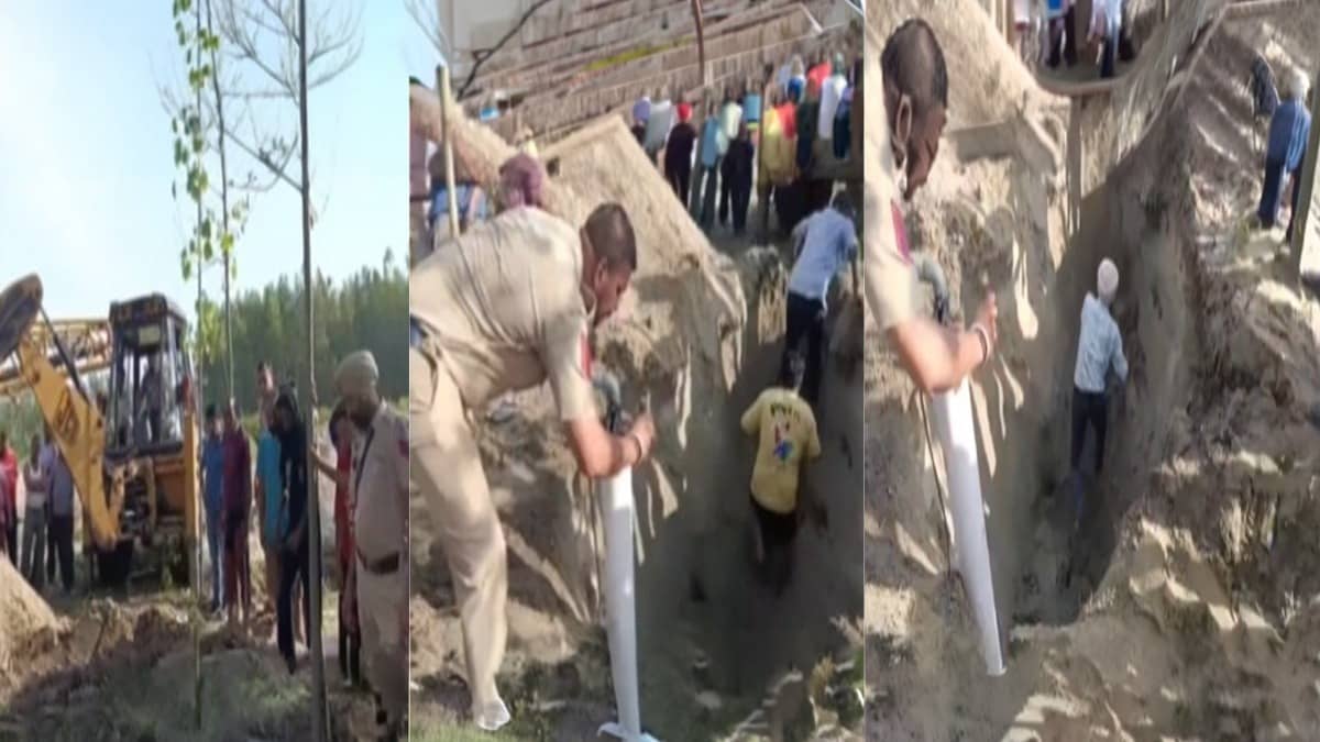4-Year-Old Child Falls into 25-Foot-Deep Borewell in Punjab’s Hoshiarpur; Rescue Operation Underway