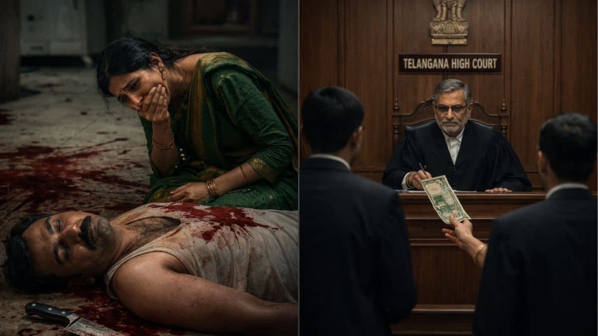 No jail, just Fine? Telangana High Court Frees Woman Accused of killing husband With Just ₹500 penalty