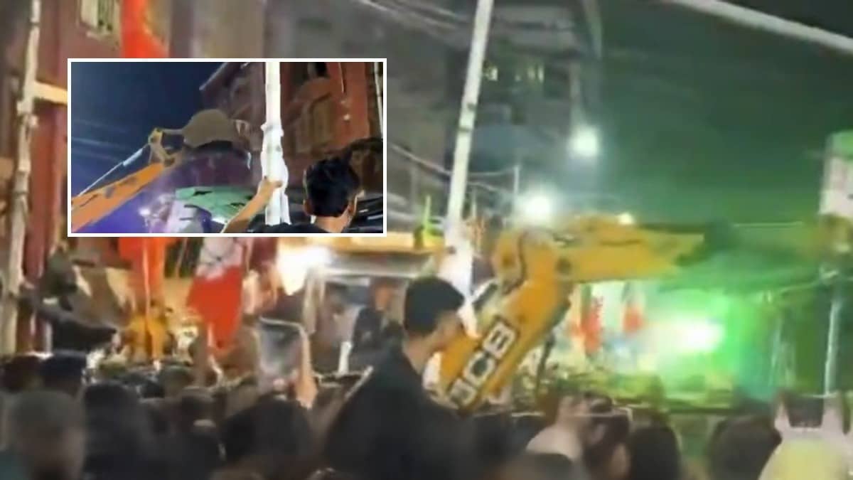 A Day After BJP Wins Bengal, Bulldozers Raze Illegal Shops at Kolkata’s Iconic New Market in Late-Night Drive