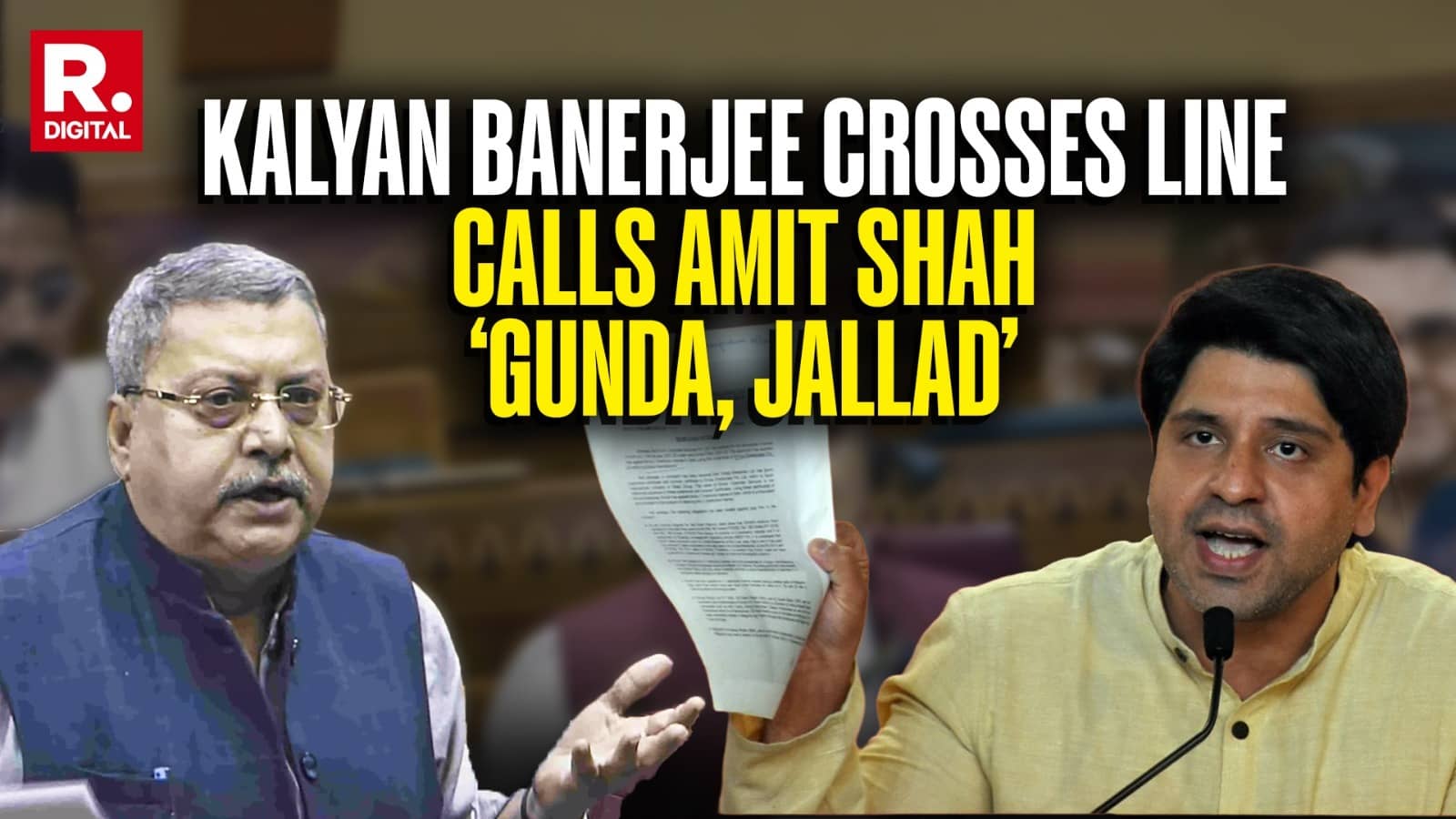 ‘Aapko Jhula Kar Rakh Denge’: TMC MP Kalyan Banerjee Crosses Line, Calls HM Shah ‘Gunda’, ‘Jallad’