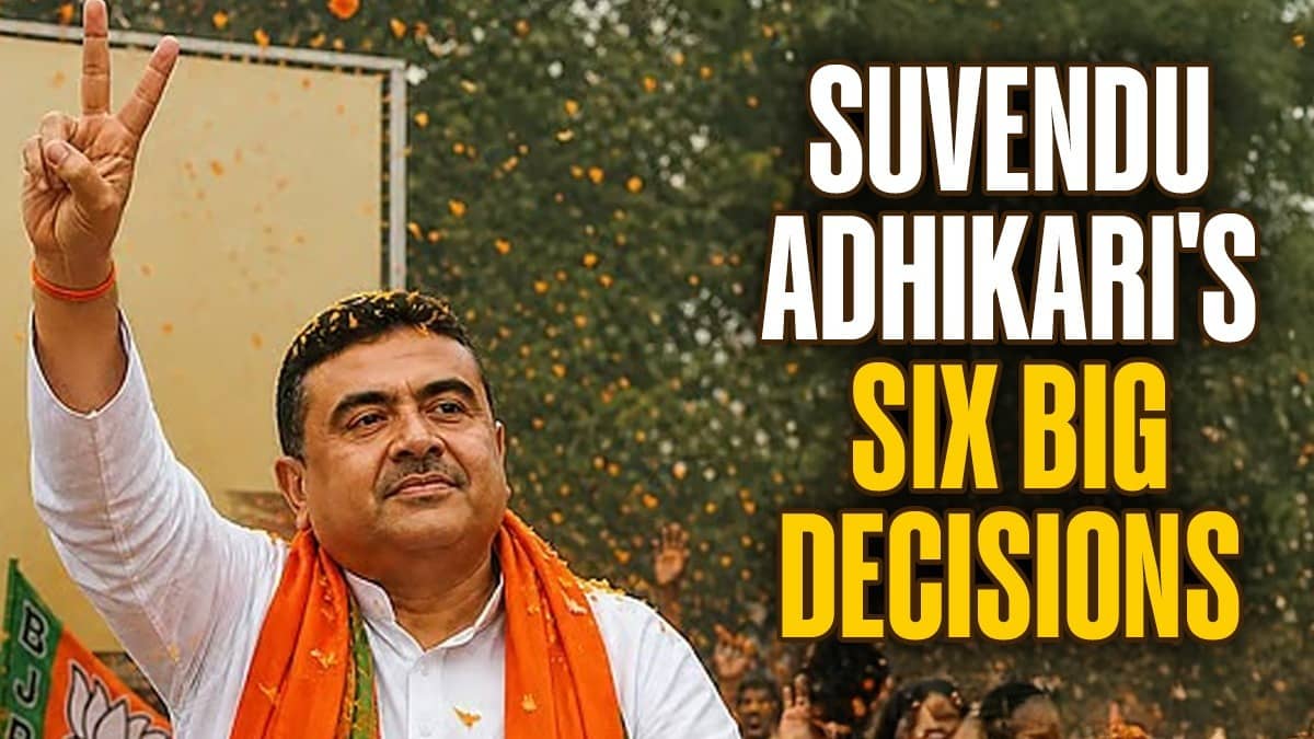 BSF To Fence Bengal Border, Ayushman Bharat Finally Rolled Out: CM Suvendu Adhikari’s 6 Big Decisions In First Cabinet Meet