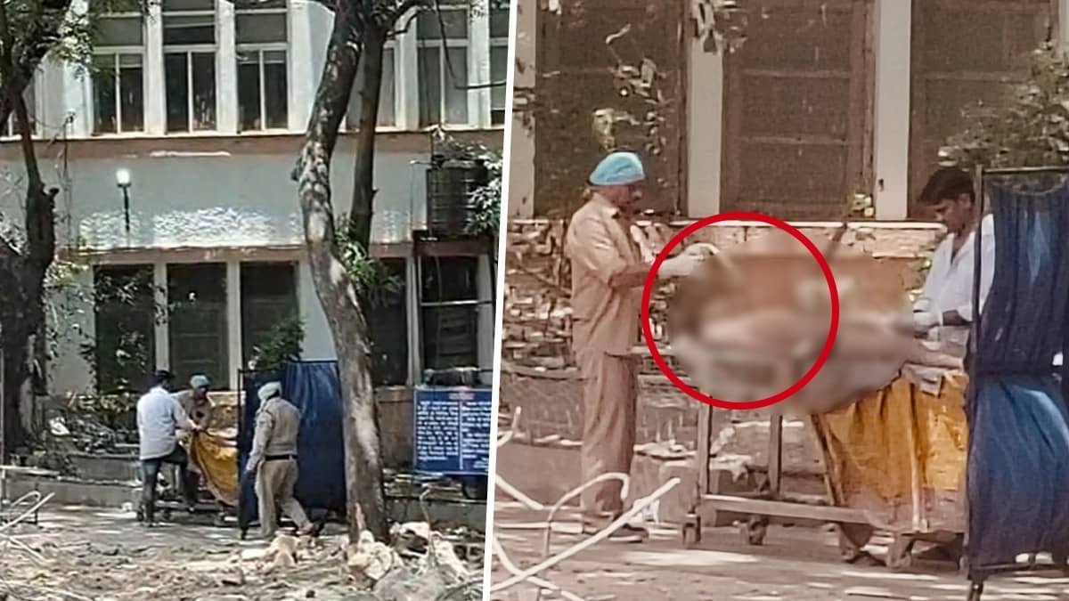 Bhopal Shocker: Horrific Video Shows Open Post-Mortem Stitching On Naked Body Outside Hamidia Hospital Mortuary