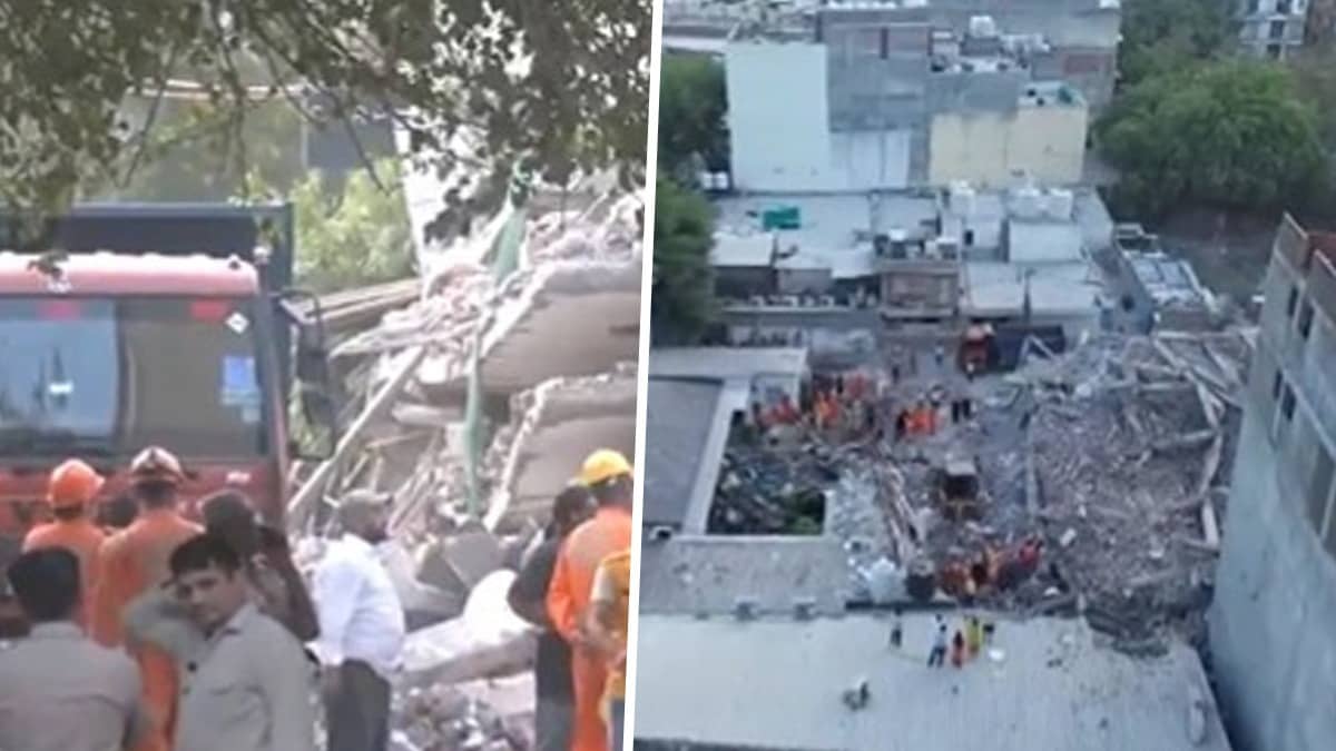 ‘Tonnes of Debris, Glimmers of Hope’: 9 Pulled Alive As Crews Scramble to Save Several Trapped In South Delhi Building Collapse