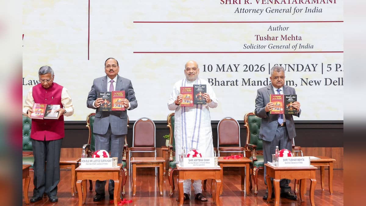 ‘Dress Code, Disasters To AI Hallucinations In Judgments And Pleadings’: CJI Surya Kant On Tushar Mehta’s Book Launch