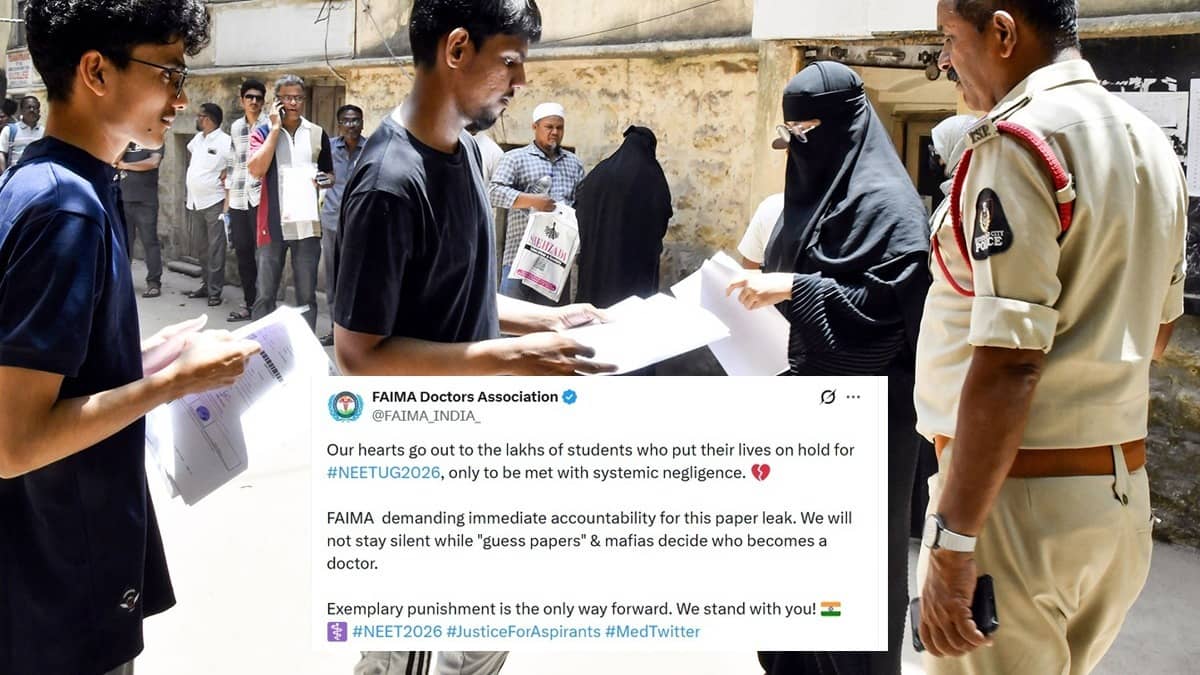 Will Not Stay Silent: FAIMA Demands Accountablity for Alleged NEET-UG 2026 Paper Leak
