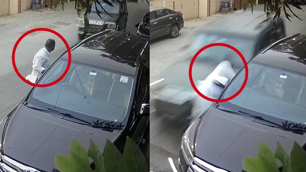 CCTV Captures Hyderabad Shocker: Masab Tank’s Senior Advocate Dies In Suspected Hit-And-Run; Murder Probe Launched