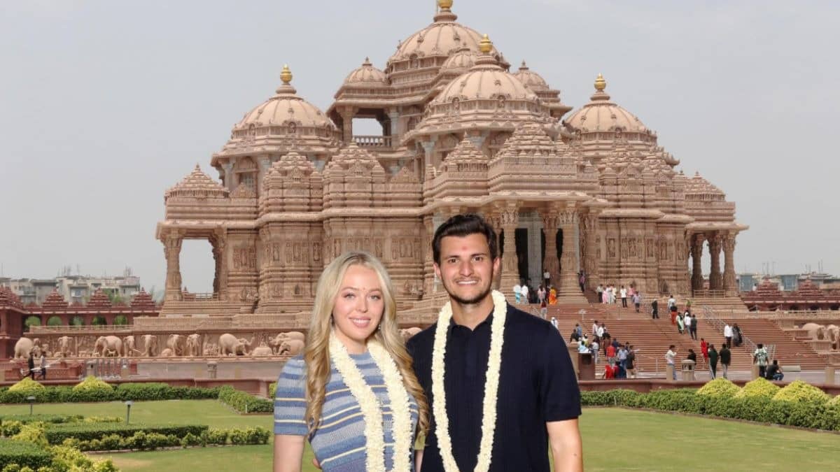 ‘Incredible’: Trump’s Daughter Tiffany Soaks In India’s Spiritual Heritage, Visits Delhi’s Akshardham Temple