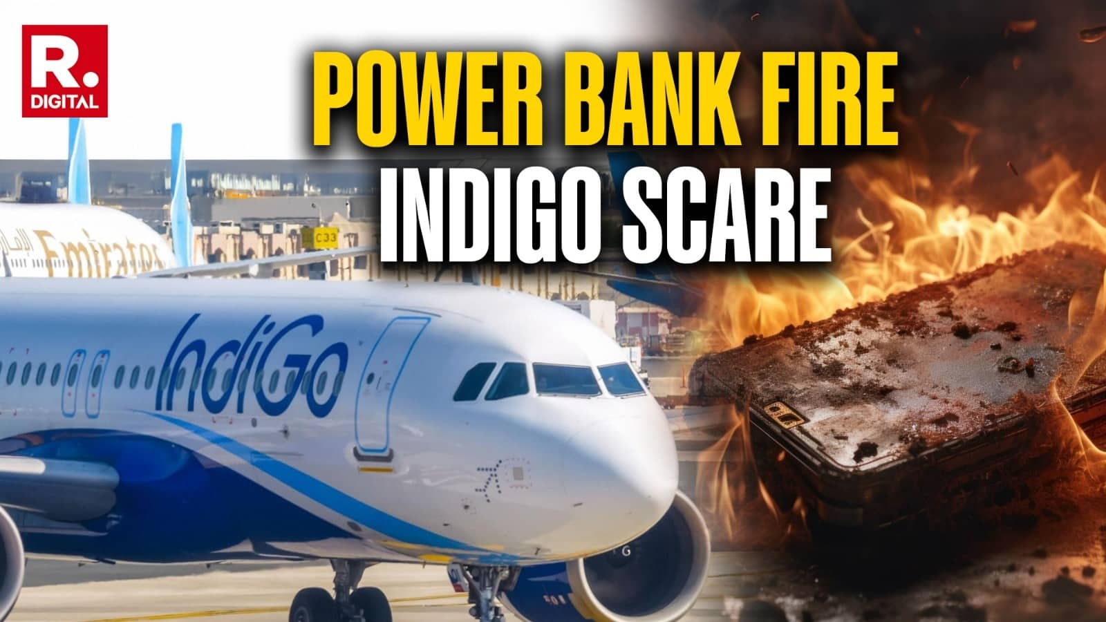 IndiGo Passengers Evacuated at Chandigarh Airport After Power Bank Catches Fire Post-Landing