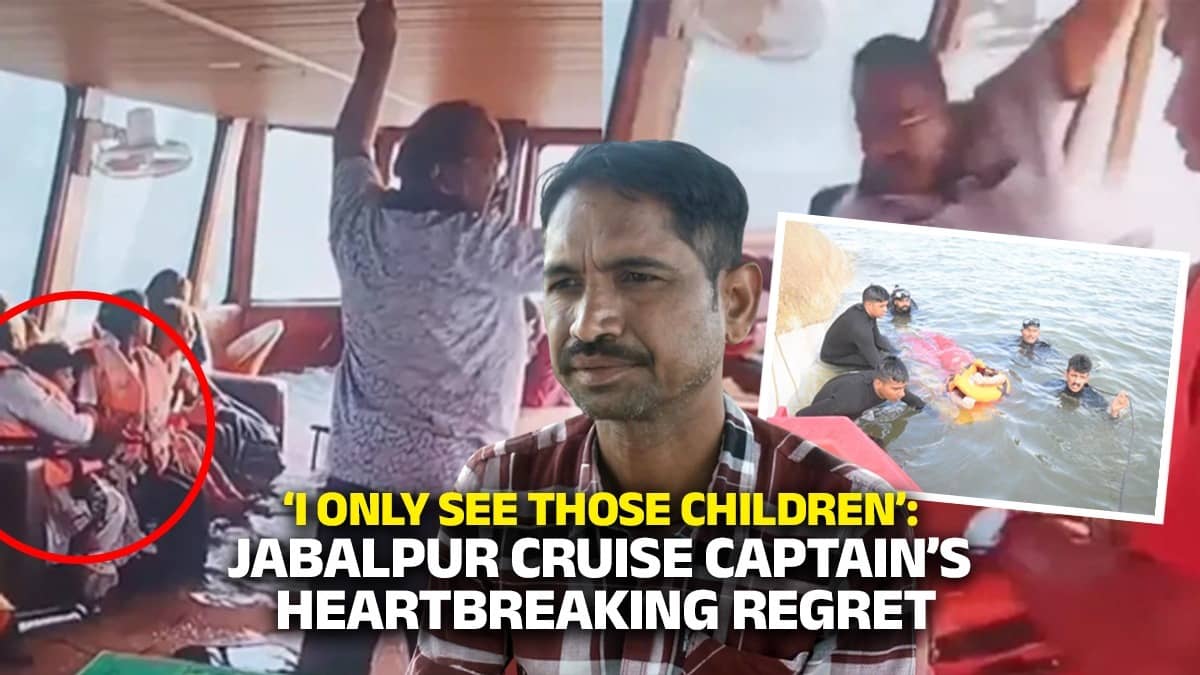‘I Regret It 100 Per Cent… I Haven’t Slept or Eaten for Three Days, I Only See Those Children’: Jabalpur Cruise Captain Recalls Final Moments Before Tragedy