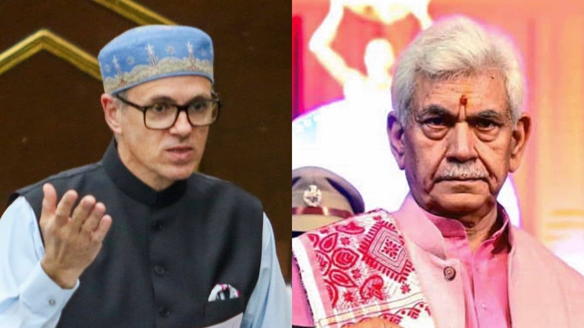 J&K LG Sinha, DGP, IG Security Cuts Down Convoy Size; CM Omar Continues With Same Convoy