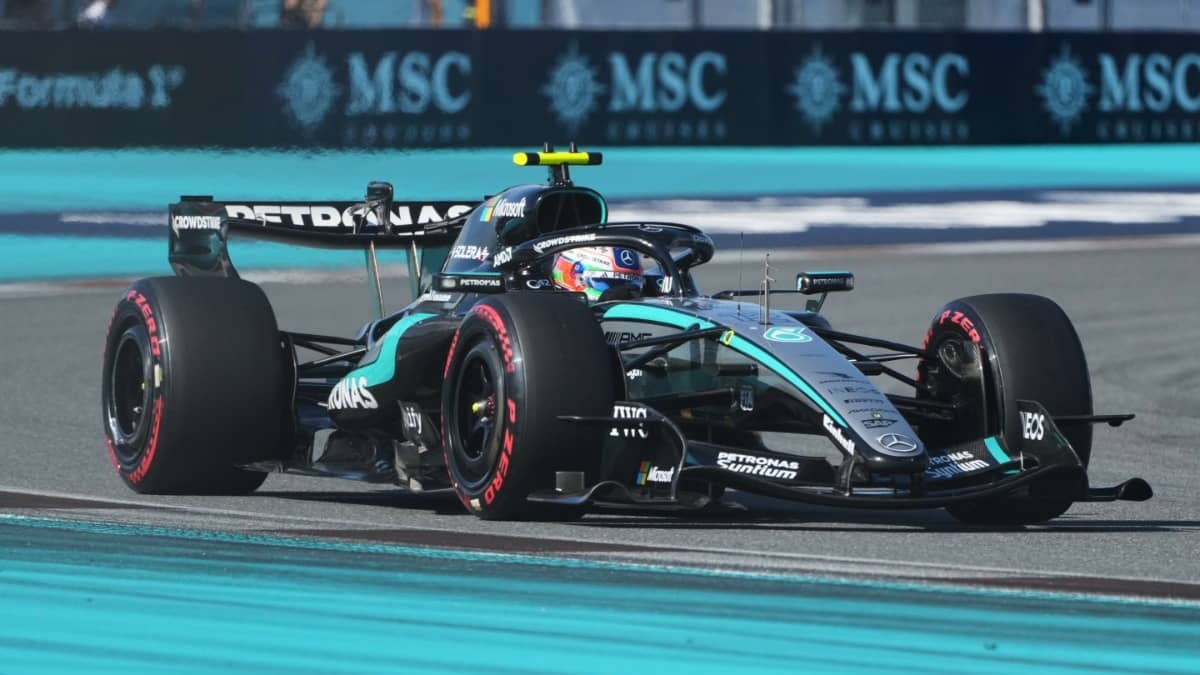 Kimi Antonelli Storms To Miami Grand Prix Pole As Mercedes Rebounds After Sprint Race Stumble