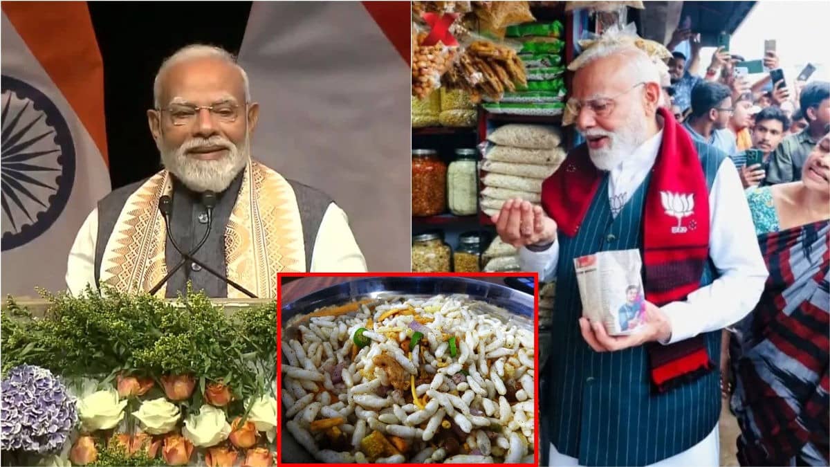 ‘Kya Jhalmuri Yaha Bhi Phauch Gai?’: PM Modi’s Bengal Election Reference Evokes Laughter Among Indian Diaspora In Netherlands | WATCH