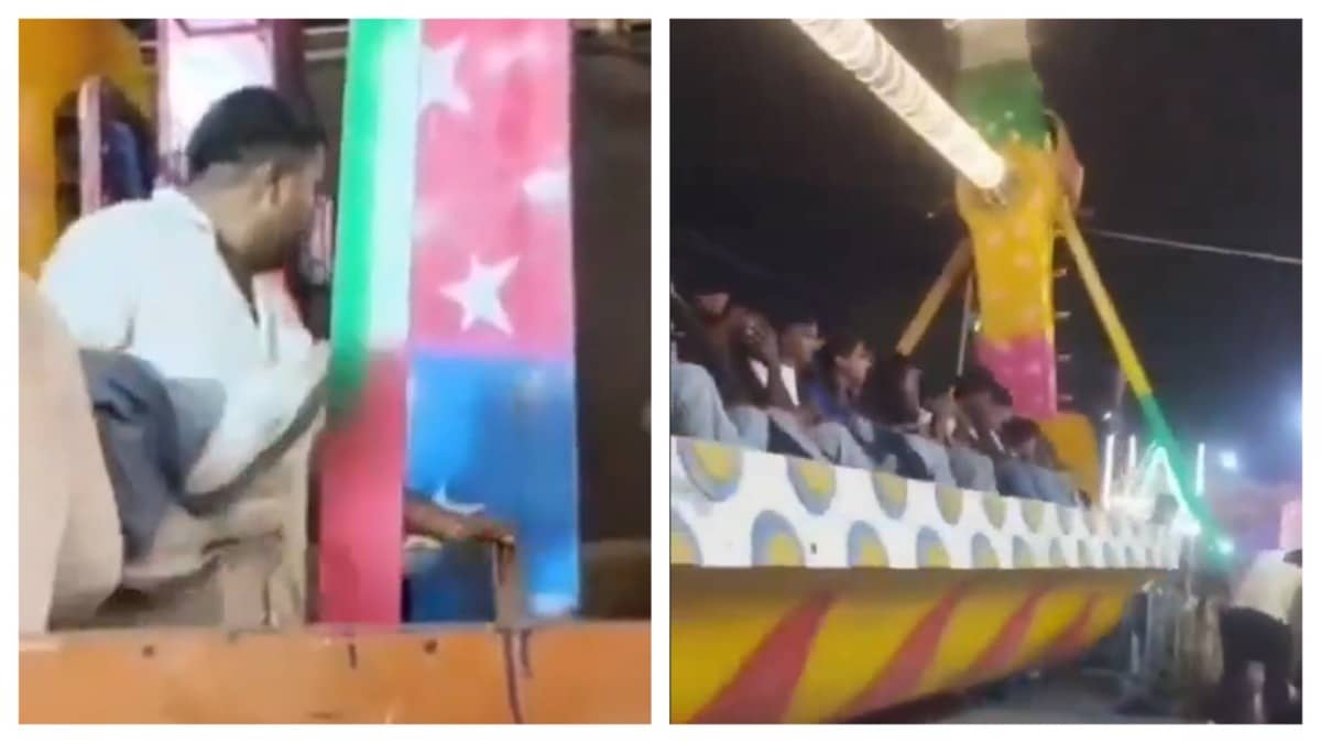 ‘Tsunami’ Swing: Youth Falls To Death From Amusement Ride At Bihar’s Rajgir Fair As Safety Belt Fails, Operator Booked