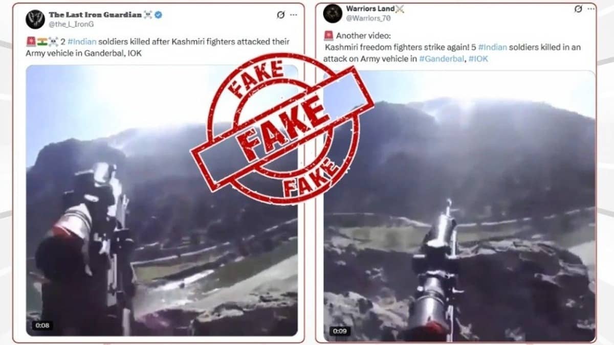 No Army Casualties in Ganderbal: India Debunks Fake Claims by Pakistan Propaganda Accounts