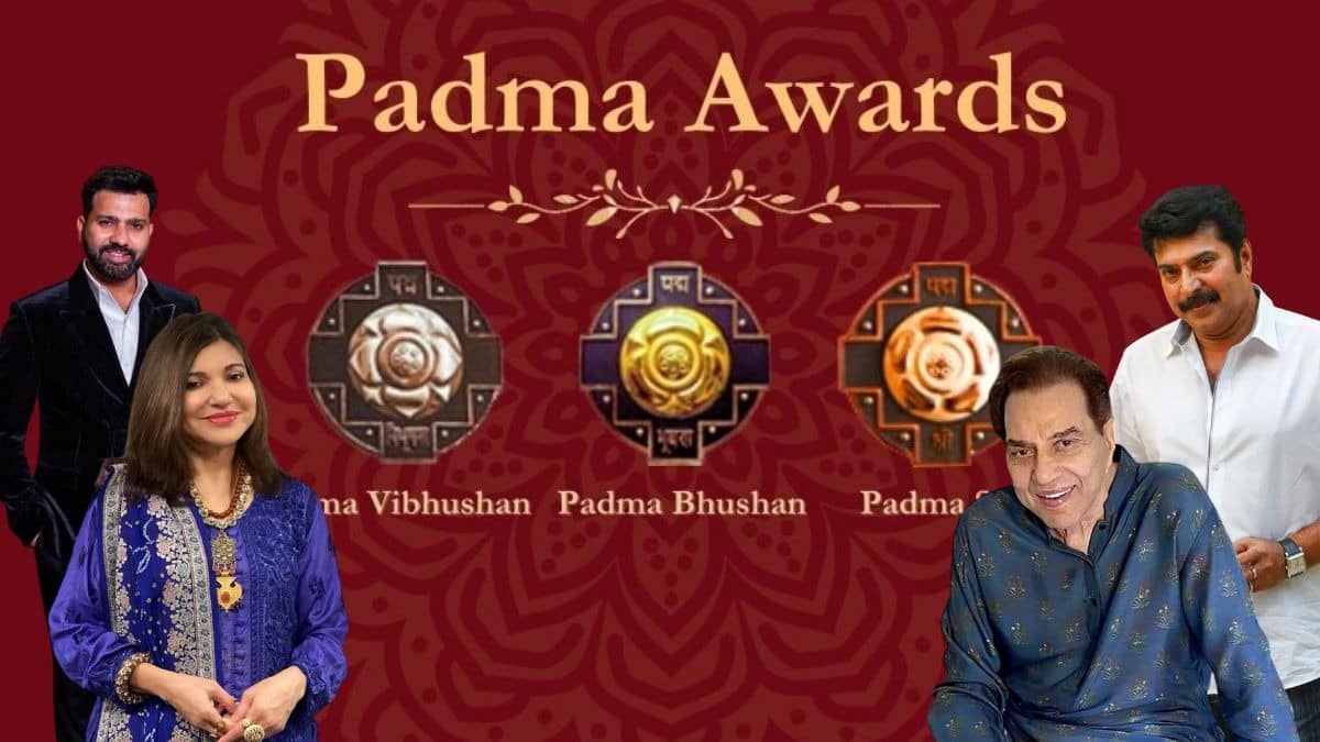 Padma Awards 2026: Dharmendra, Mammootty, Rohit Sharma, Alka Yagnik Among Winners; Check Complete List
