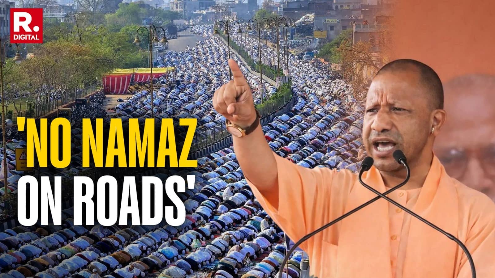‘Pyar Se Manenge Theek, Nahi To…’: Yogi’s Tough Warning On Namaz On Roads