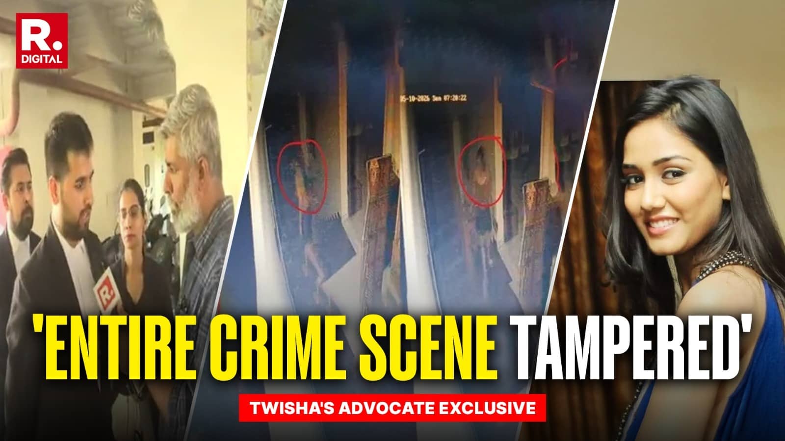 Inside The Twisha Sharma Death Timeline: CCTV Exposes Three Individuals At The Crime Scene