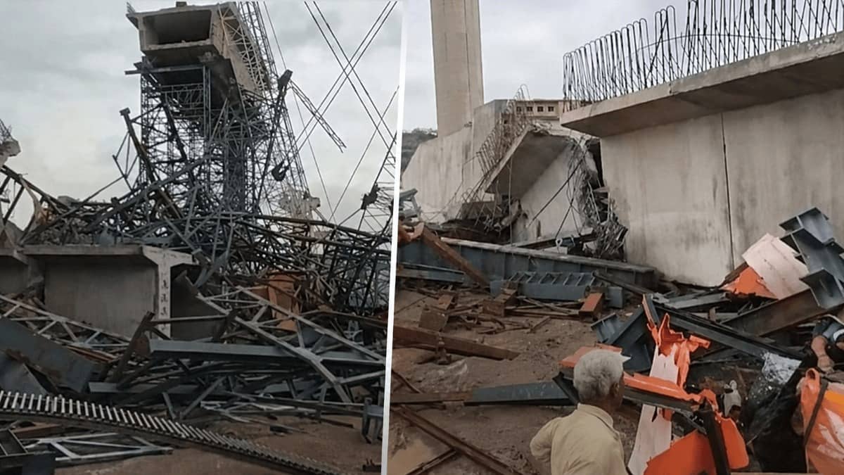Five Killed, Several Injured After Under-Construction Bridge Collapses During Severe Storm In UP’s Hamirpur