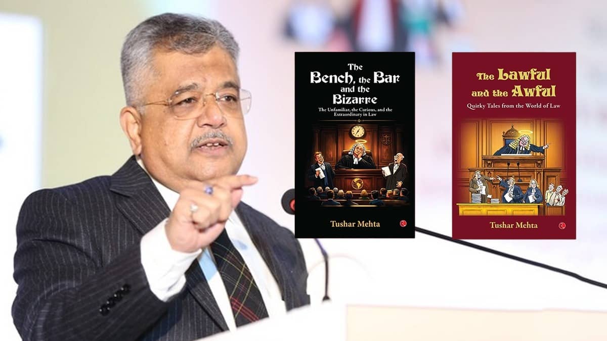 Beyond the Gavel: Tushar Mehta’s New Books Sheds Light on Courtroom Curiosities and Lighter Side of Law
