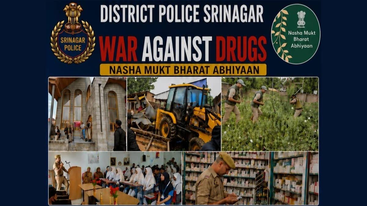 Crores Worth of Assets Seized as Srinagar Police Wage War on Narcotics Networks