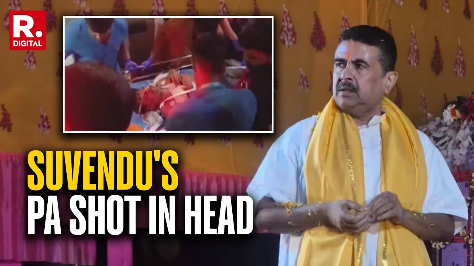 Suvendu Adhikari’s Assistant Shot Dead In West Bengal