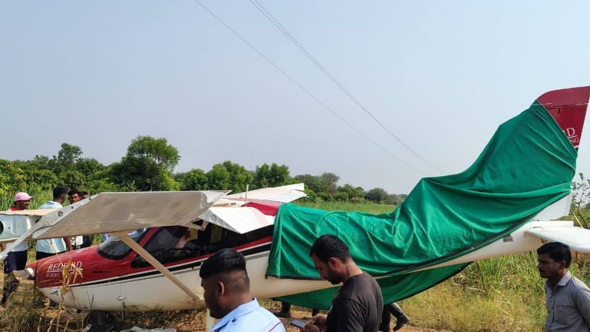 BREAKING: Training Aircraft Crash Lands In Baramati Months After Ajit Pawar Plane Tragedy; Trainee Pilot Safe