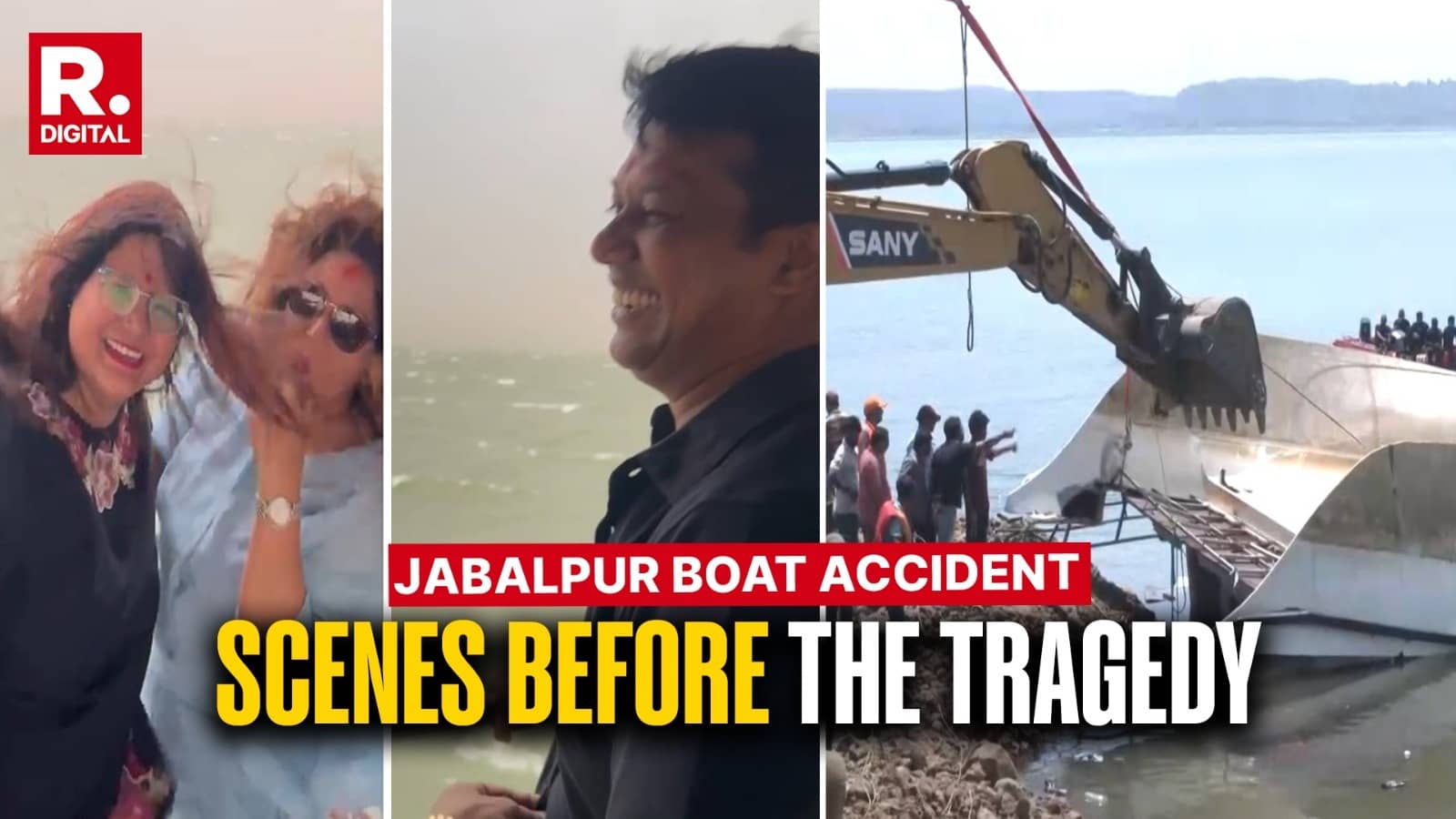 Unaware Of Impending Doom, Tourists Enjoy Cruise Ride Minutes Before Boat Sinks In Jabalpur | Video