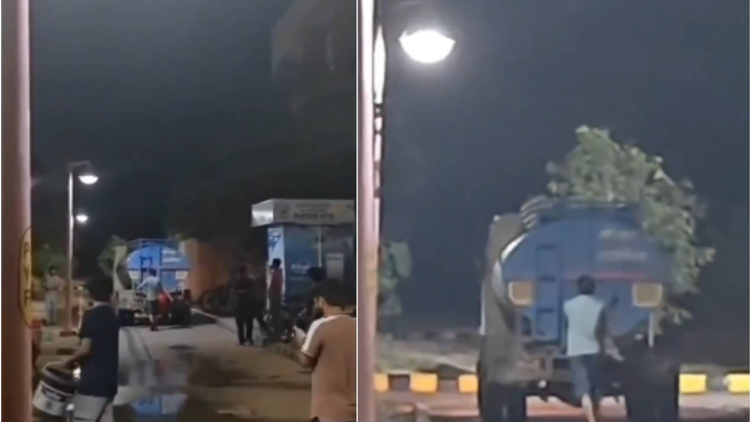 Video Of Students Running After Water Tanker Goes Viral As Water Crisis Hits IIT Jodhpur Amid Extreme Heat | WATCH