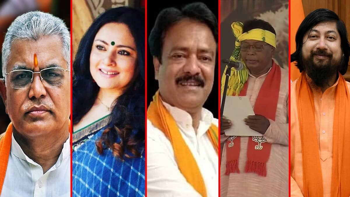 Who Are The 5 Ministers Who Took Oath Today As Part Of Suvendu Adhikari’s First BJP-led Bengal Cabinet?