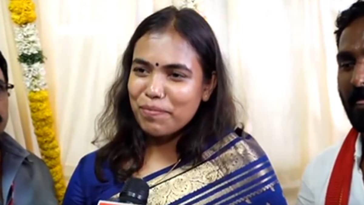 Who is S Keerthana? TVK’s First Woman MLA From Sivakasi Whose Fluent Speech In Hindi Sparks Buzz