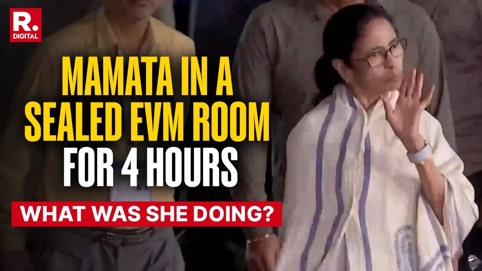 Mamata’s Strongroom Vigil, TMC Protest & ‘Life-And-Death’ Warning: Inside Bengal’s High-Voltage EVM Drama