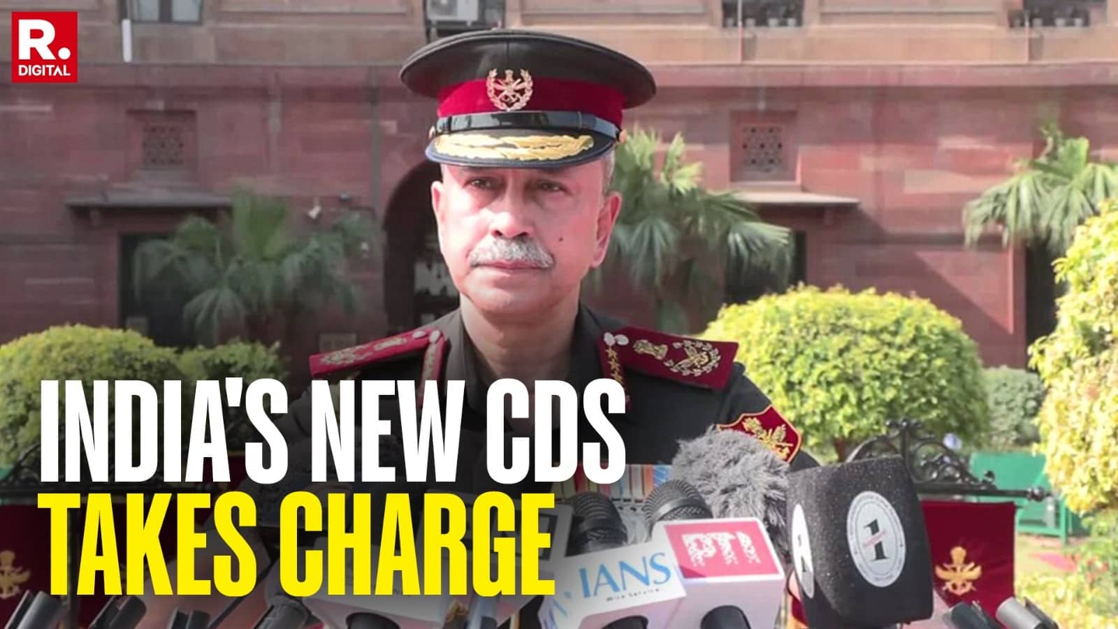 General NS Raja Subramani Takes Charge As CDS, Receives Ceremonial Guard of Honour