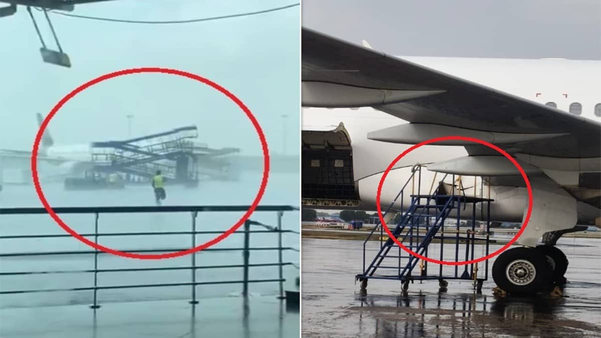3 Air India Aircraft Damaged At Delhi Airport’s Terminal 2 As Ground Equipment Breaks Loose In Sudden Storm