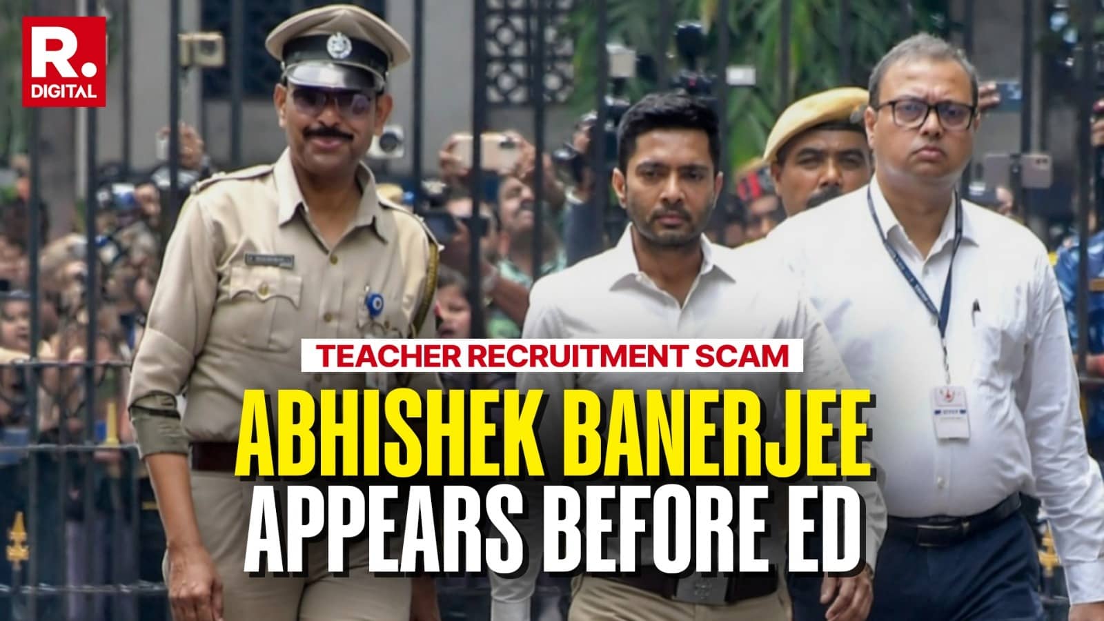 Bengal Teacher Recruitment Scam: ED Grills Abhishek Banerjee Over Alleged Financial Links