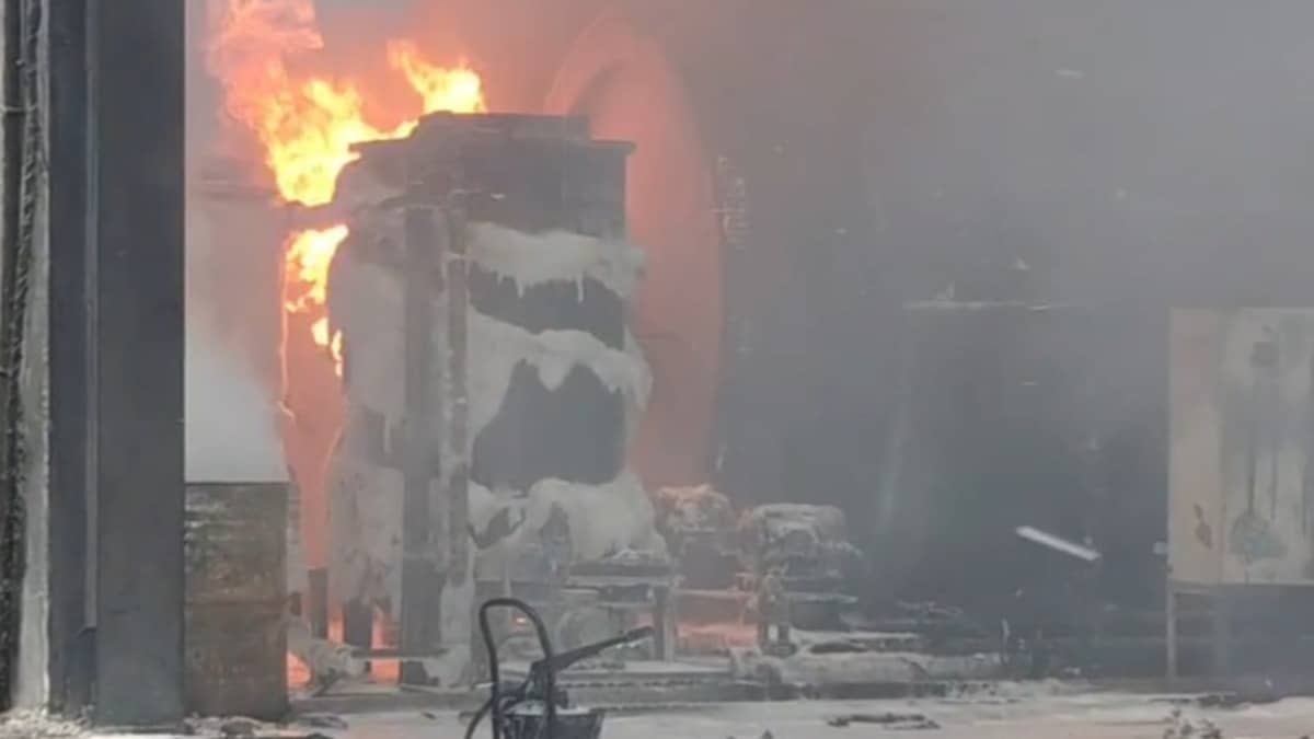 Anakapalli Horror: Massive Fire Hits Parawada Pharma Plant In Andhra Pradesh, 2 Workers Killed