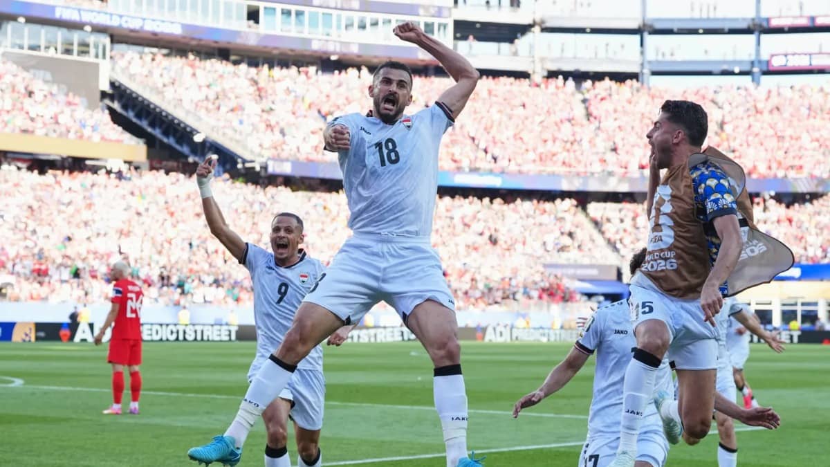Detained By US Customs 2 Weeks Ago, Aymen Hussein Scores For Iraq On His FIFA World Cup Debut