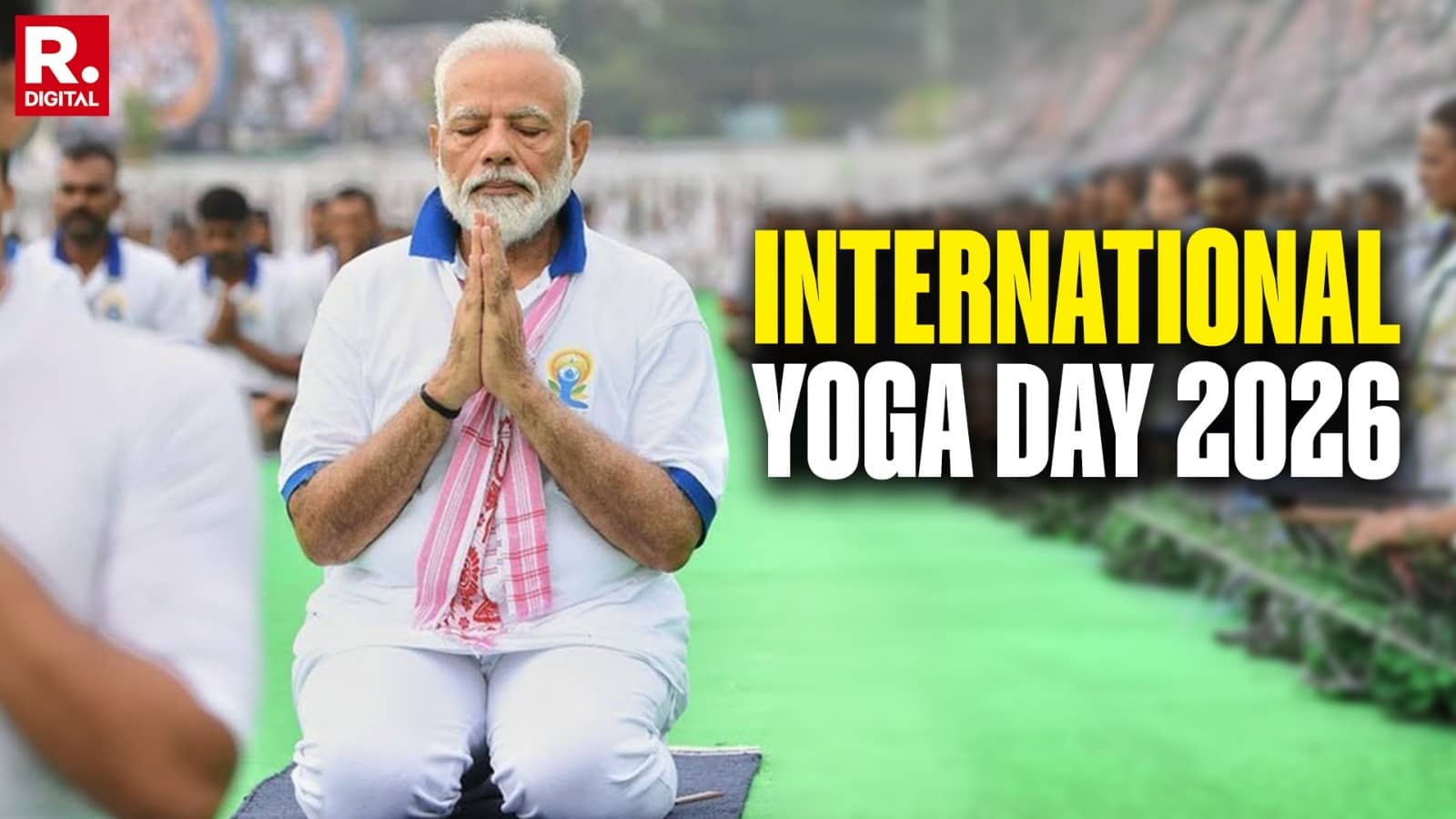 ‘Be More Flexible at 40 Than 20’: PM Modi Leads International Yoga Day Celebrations in Kolkata