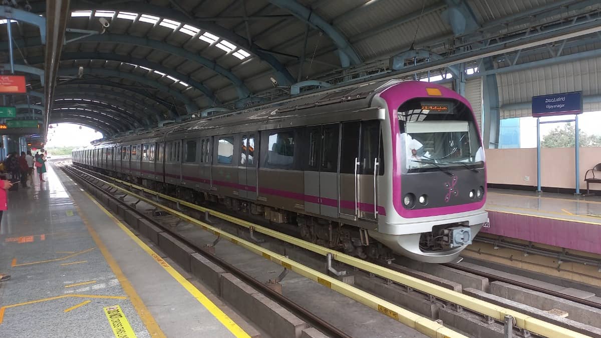 Bengaluru Namma Metro Purple Line Services Resume After Technical Snag Triggers Commuter Chaos