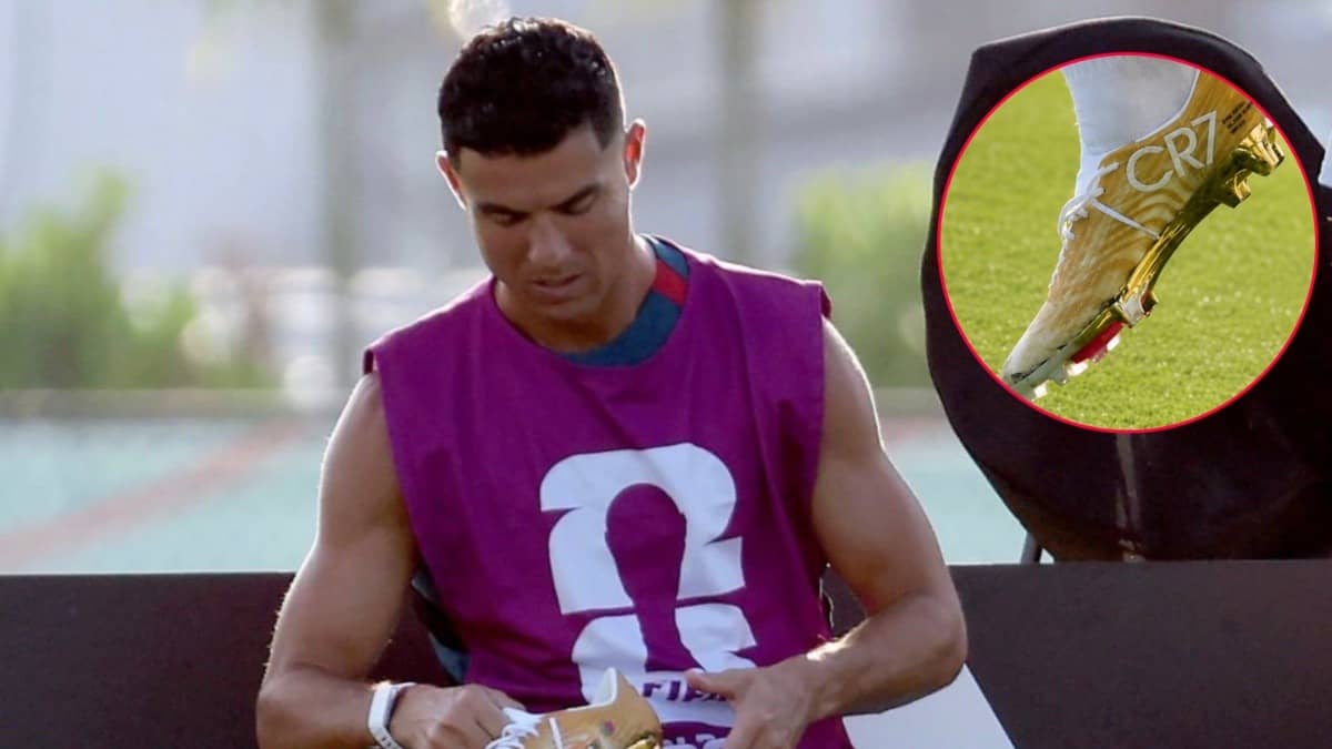 FIFA World Cup 2026: Cristiano Ronaldo Trains In Special Golden Boots Ahead Of Colombia Clash