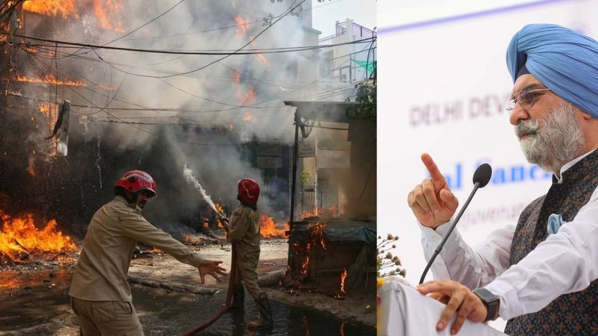 Malviya Nagar Fire: Delhi LG Orders Month-Long Fire Safety Audit; Defaulters Face Closure and Legal Action