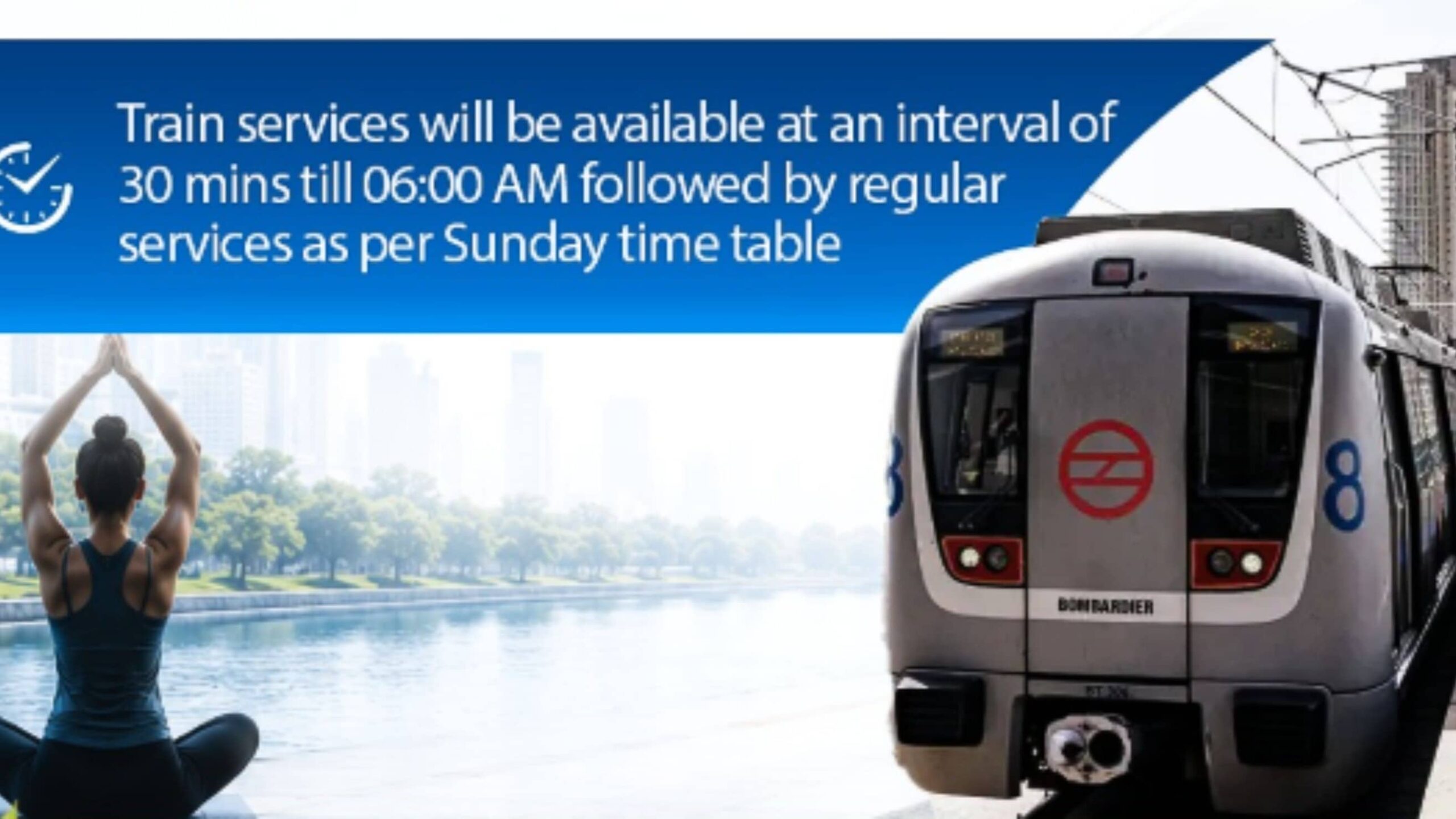 Delhi Metro Services To Commence From 4 am On Sunday For Yoga Day: DMRC