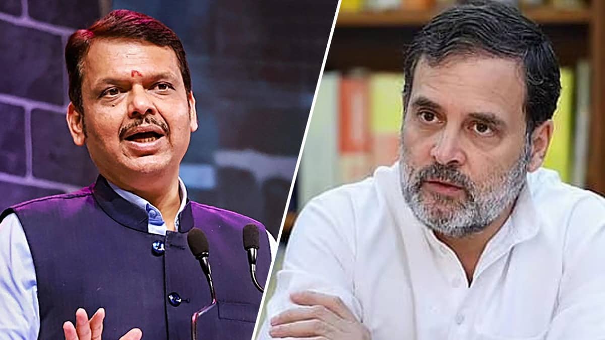 ‘Congress Is a Sinking Ship’: Maharashtra CM Fadnavis Reacts To NCP-Congress Merger Buzz