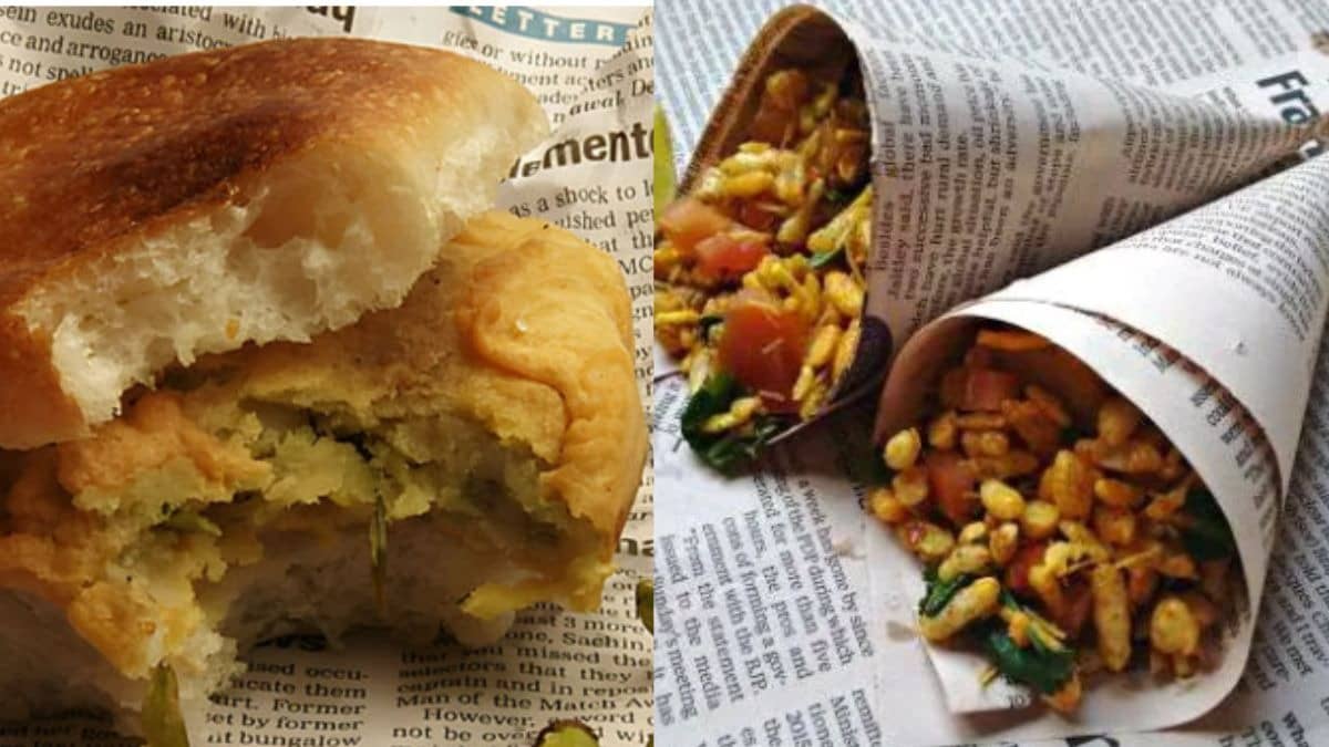 Eating Food in Newspapers? FSSAI Warns of Serious Health Risks, Orders Vendors to Stop After Mumbai Vada Pav Incident