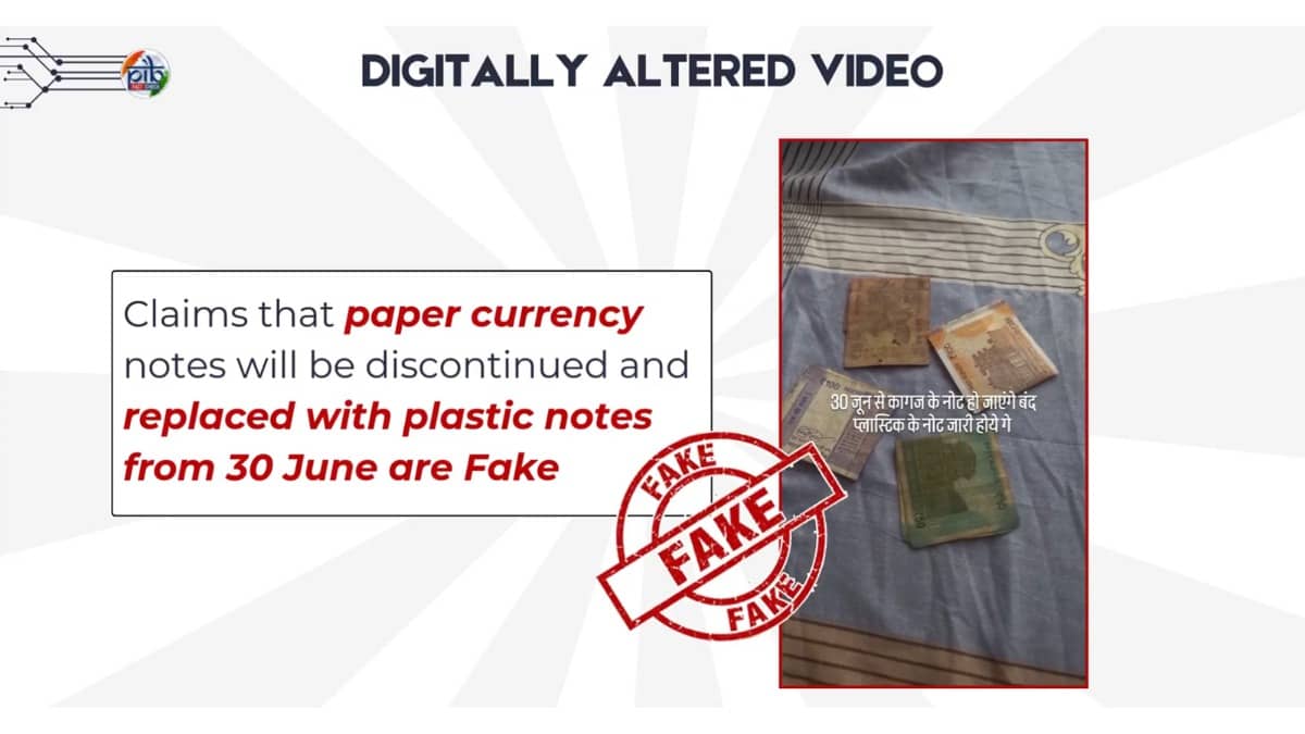 Fact Check: Plastic Banknotes Replacing Paper Currency On June 30? Here Is What The Government Says