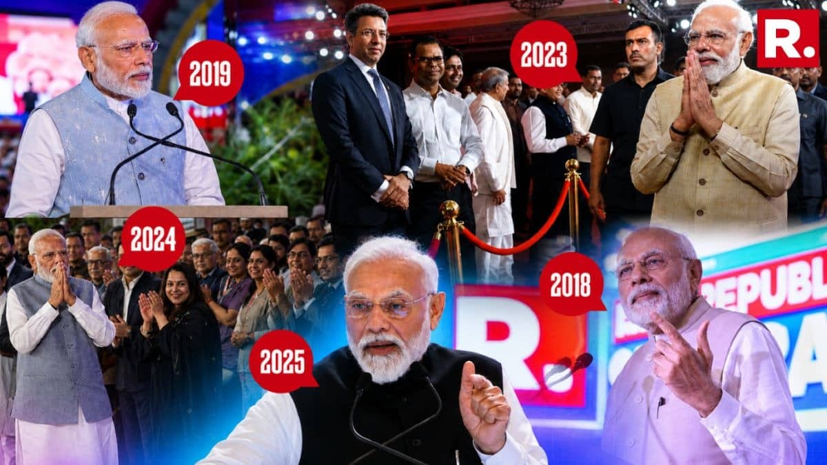 From 2018 to 2025: Revisiting PM Modi’s Key Messages at Republic Summit Over the Years